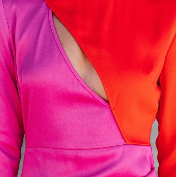 Stand Out Moment Front Cutout Mini Dress - Picture 3 of 5